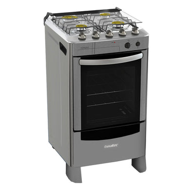 ESMALTEC COCINA INOX 4 HORNALLAS