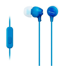 SONY AUDIFONO CON CABLE Y MICROFONO - AZUL
