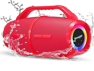 SHARP PARLANTE PORTATIL BLUETOOTH - ROJO