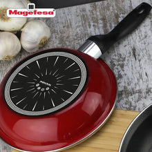 MAGEFESA SARTEN FIT 11" ROJO 28 CM.