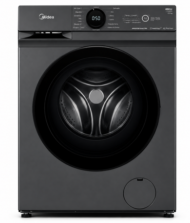 MIDEA LAVADORA CARGA FRONTAL 12.5 KG. - TITANIUM