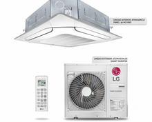 L.G. ACOND. AIRES TIPO CASSETTE INVERTER 36000 BTU