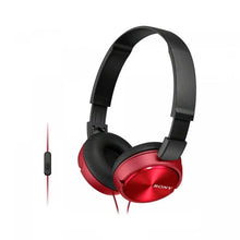 SONY AURICULAR ALAMBRICO CON MICROFONO - ROJO
