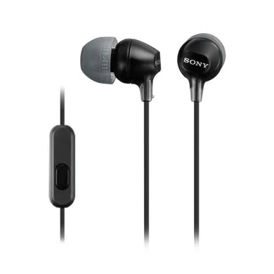 SONY AUDIFONO CON CABLE Y MICROFONO - NEGRO